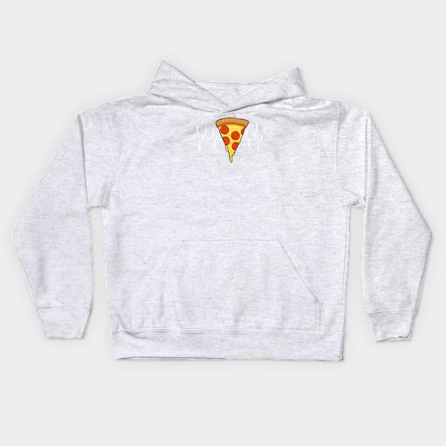 Pizza Beat Kids Hoodie by peekxel